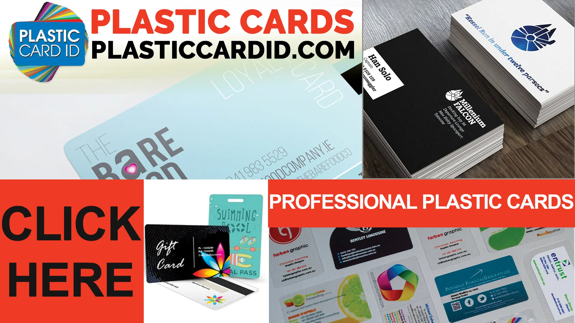 Plastic Card ID
 Makes Installation as Simple as ABC!